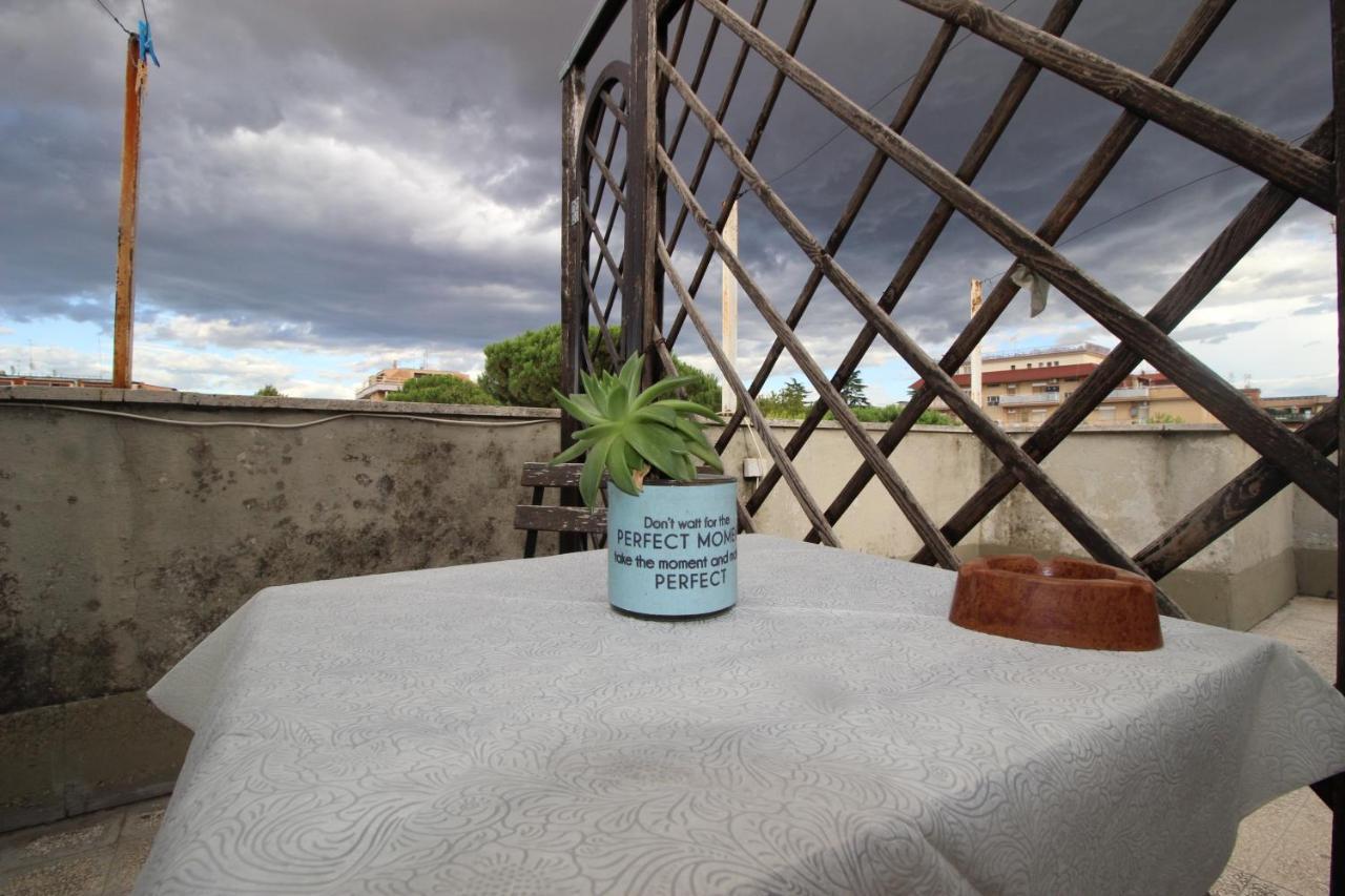 Ferienwohnung Sunny Rome Attico Con Jacuzzi, Terrazzo E Fibra Exterior foto